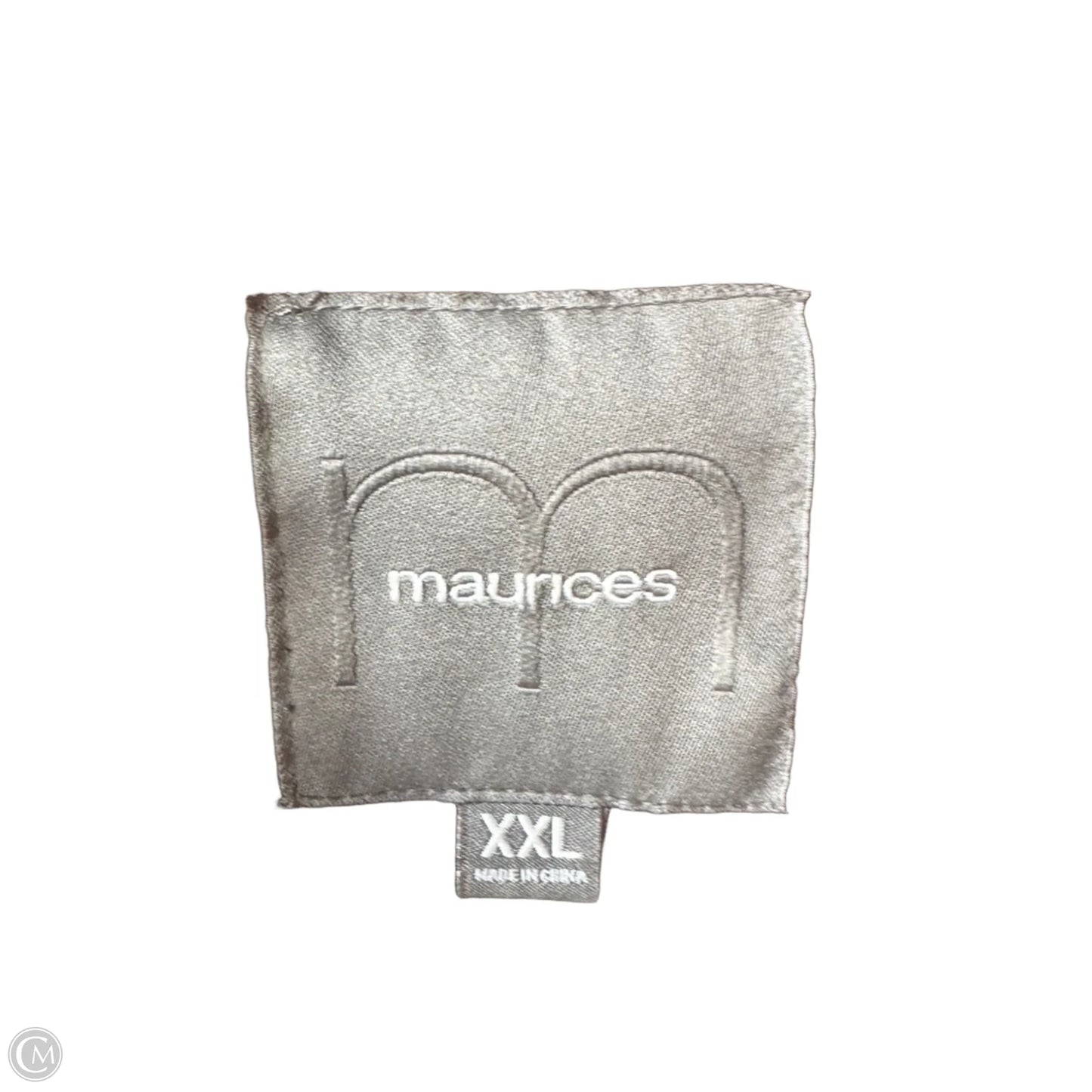 Jacket Moto By Maurices In Brown, Size: Xxl