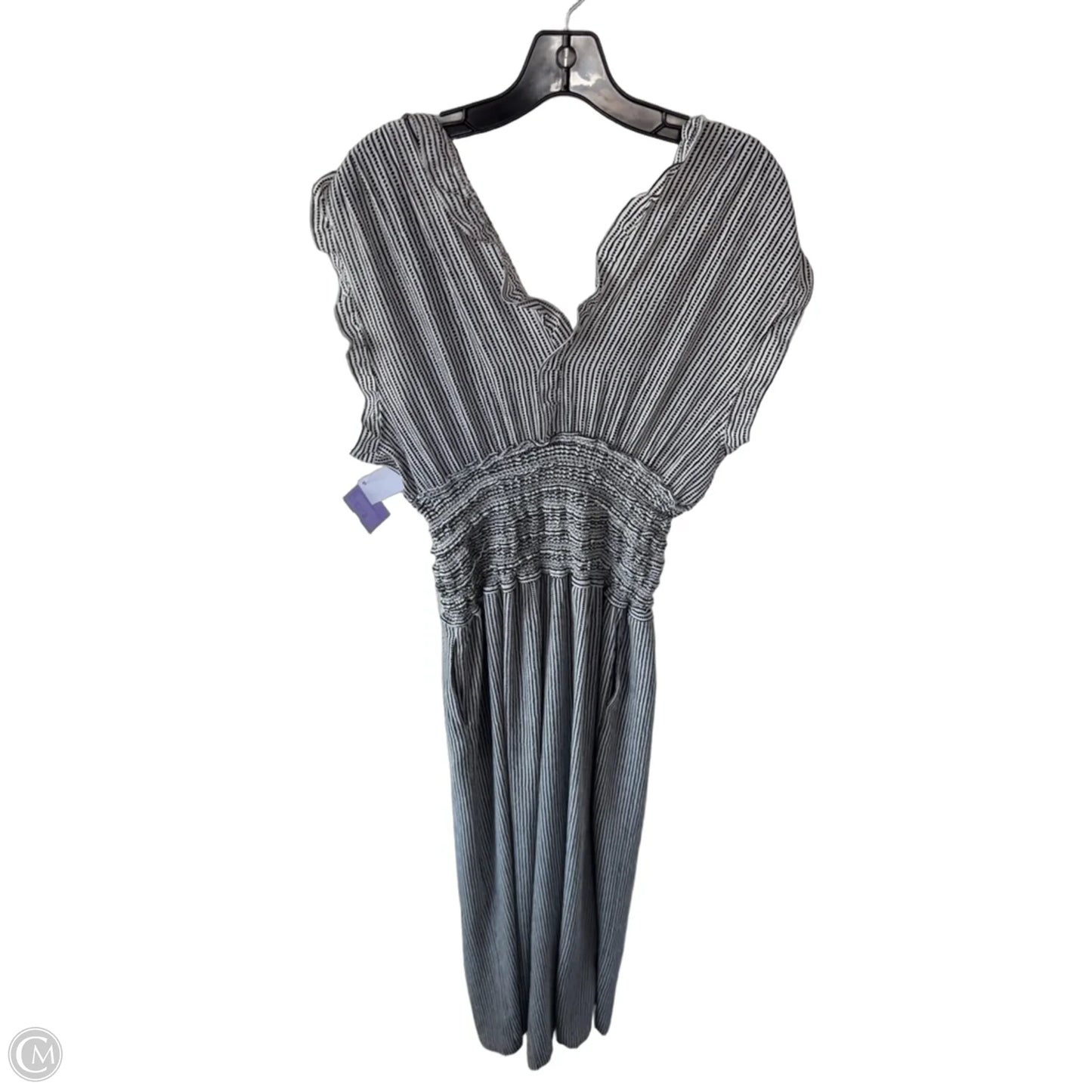 Jumpsuit By Max Studio In Black & White, Size: L