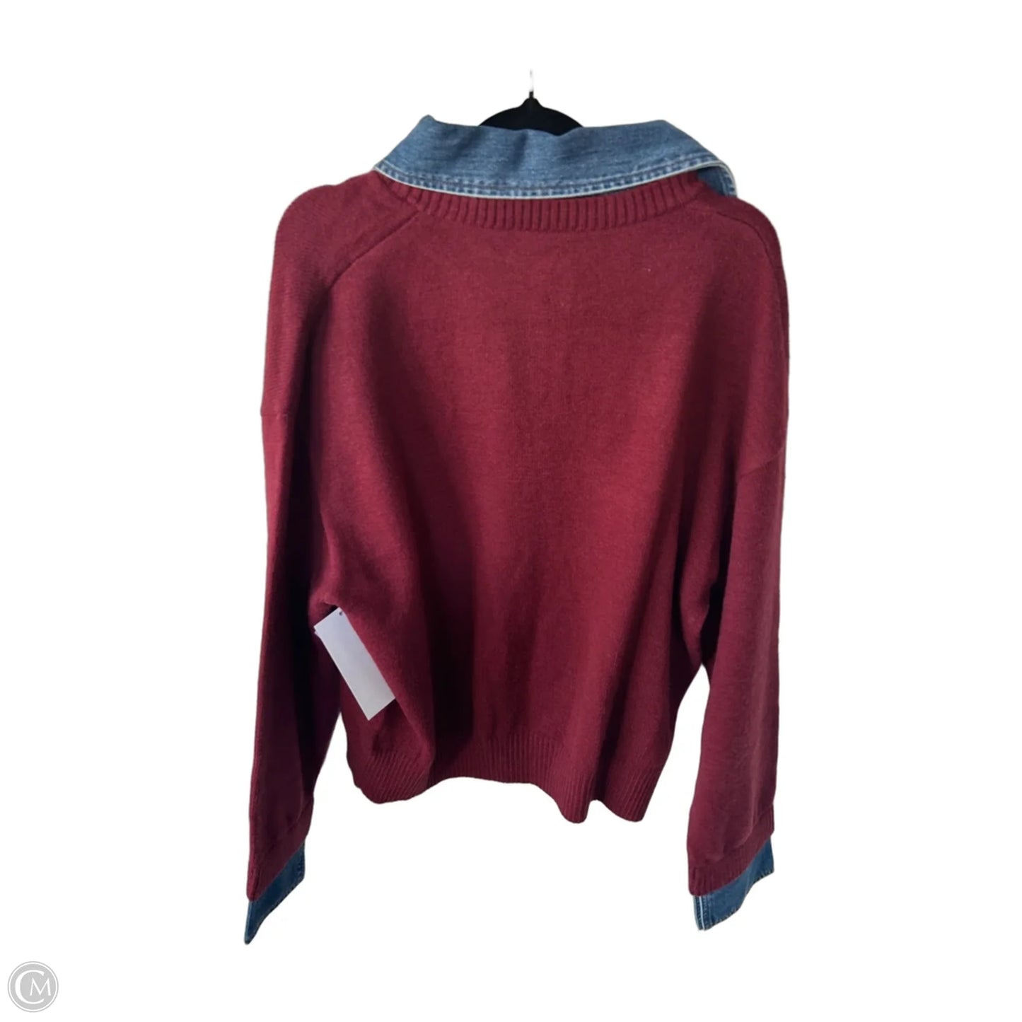 Sweater By Commense In Red, Size: L