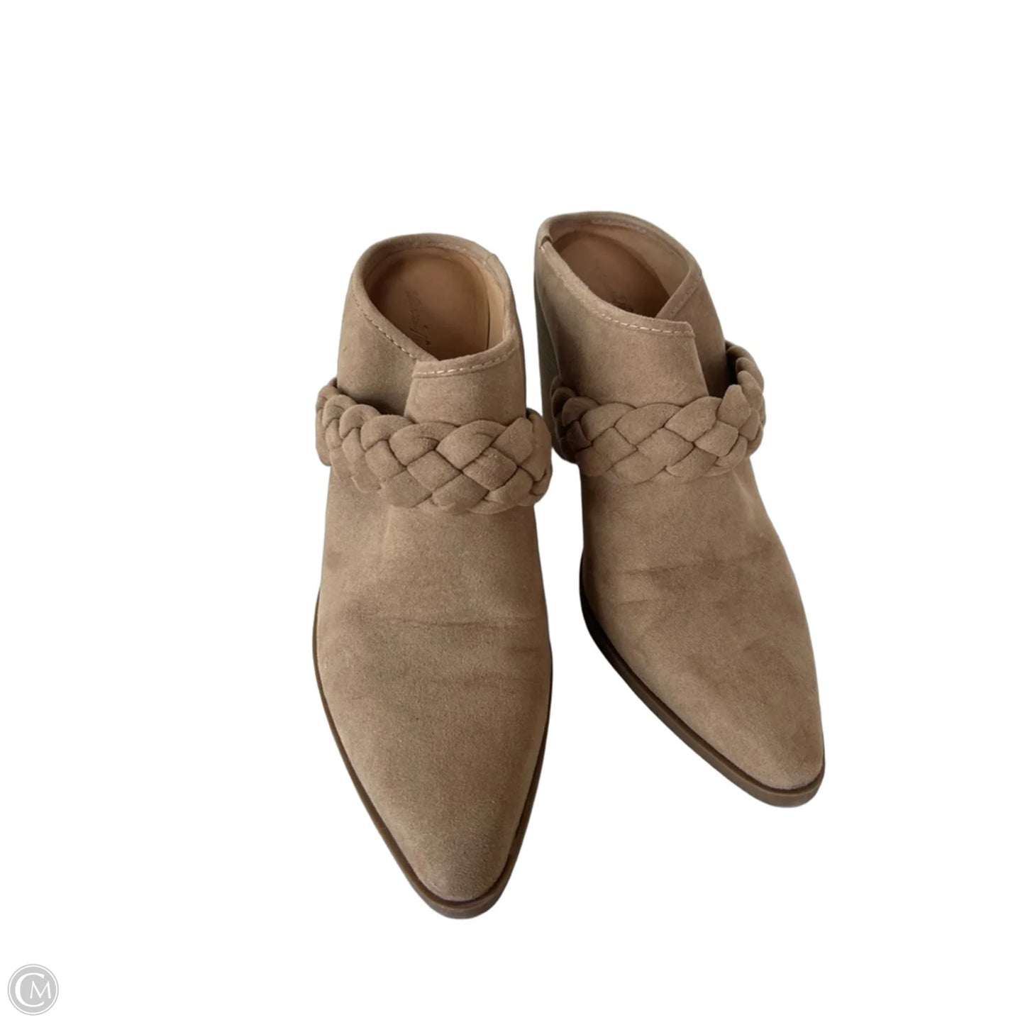 Shoes Heels Block By Universal Thread In Tan, Size: 10