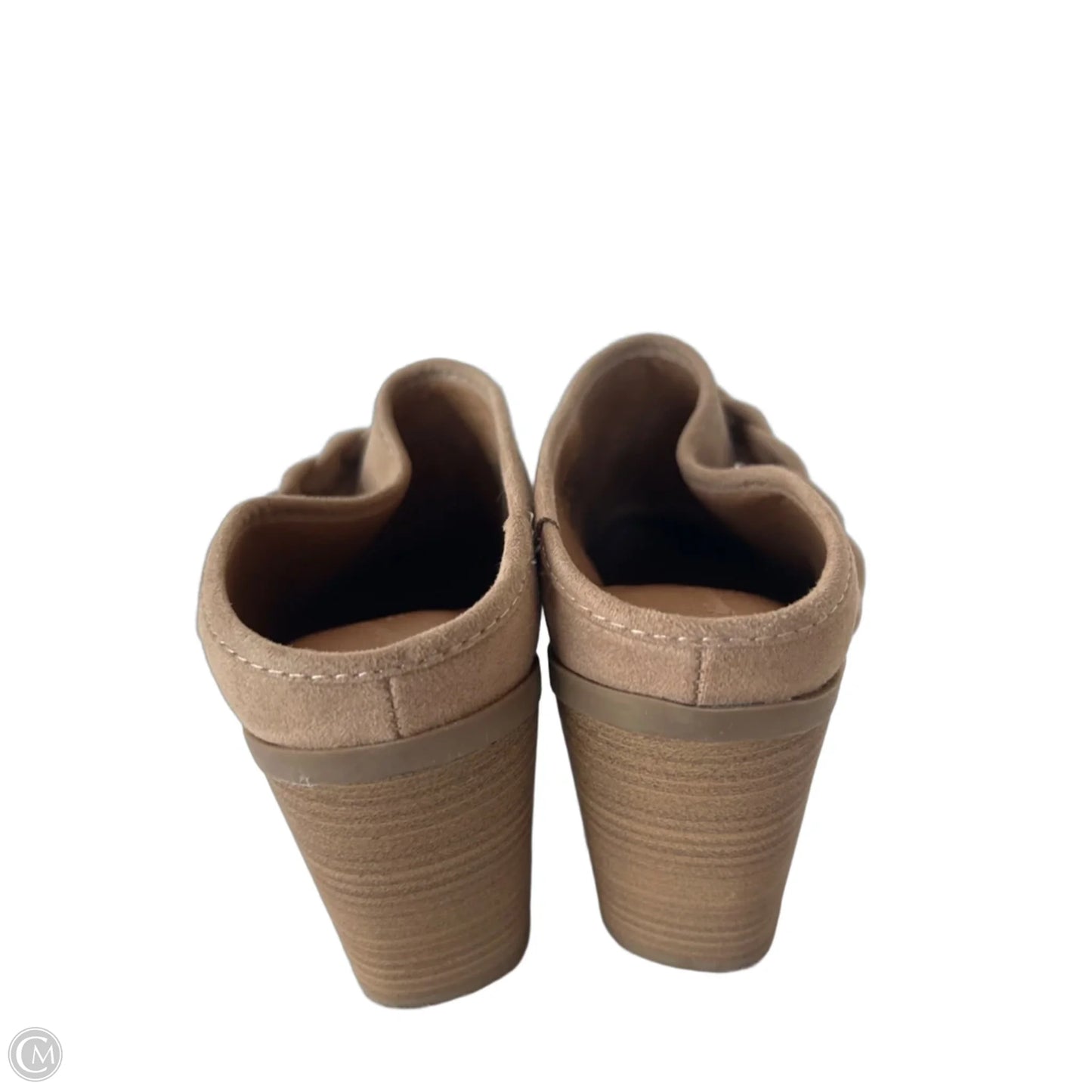Shoes Heels Block By Universal Thread In Tan, Size: 10