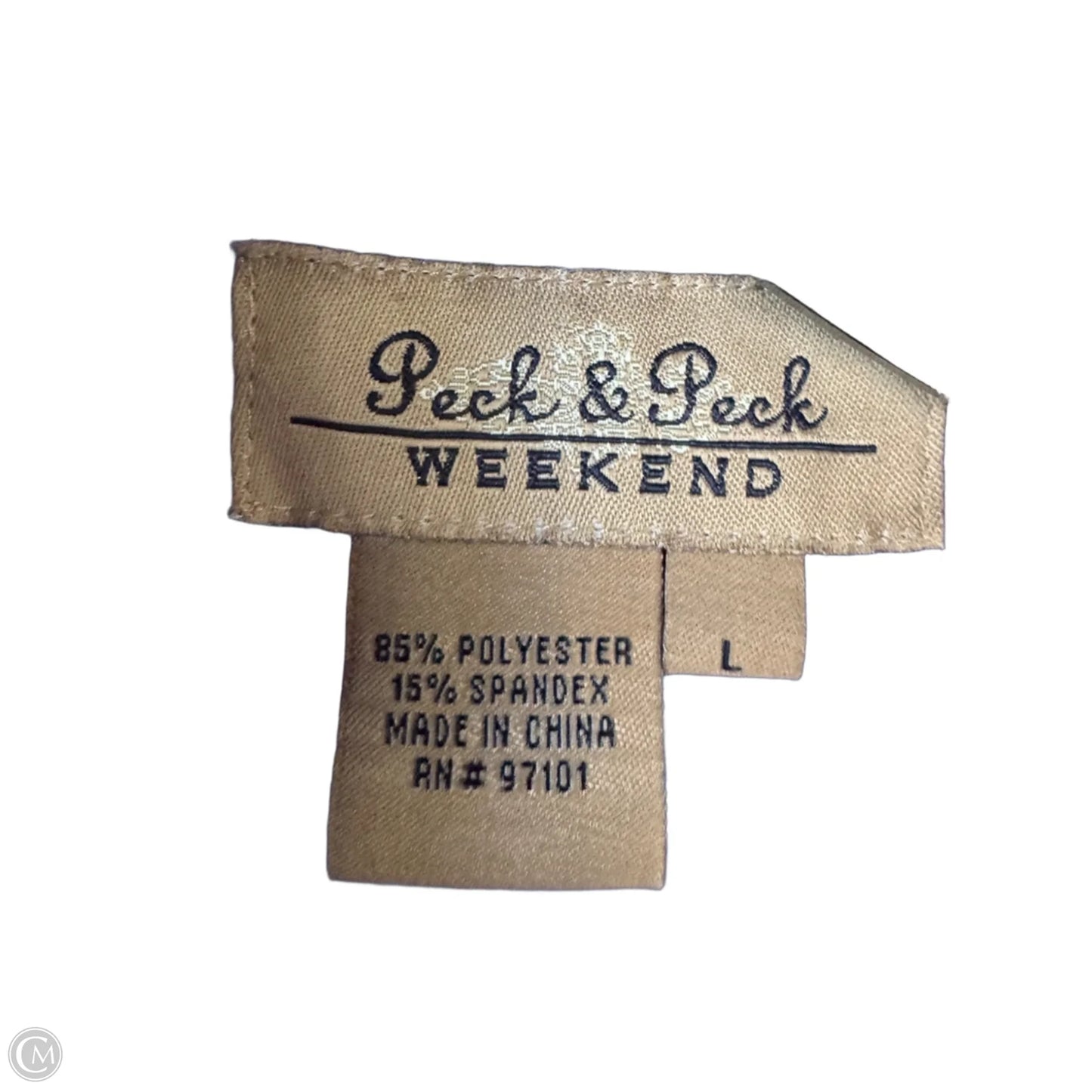 Jacket Other By Peck And Peck In Blue, Size: L