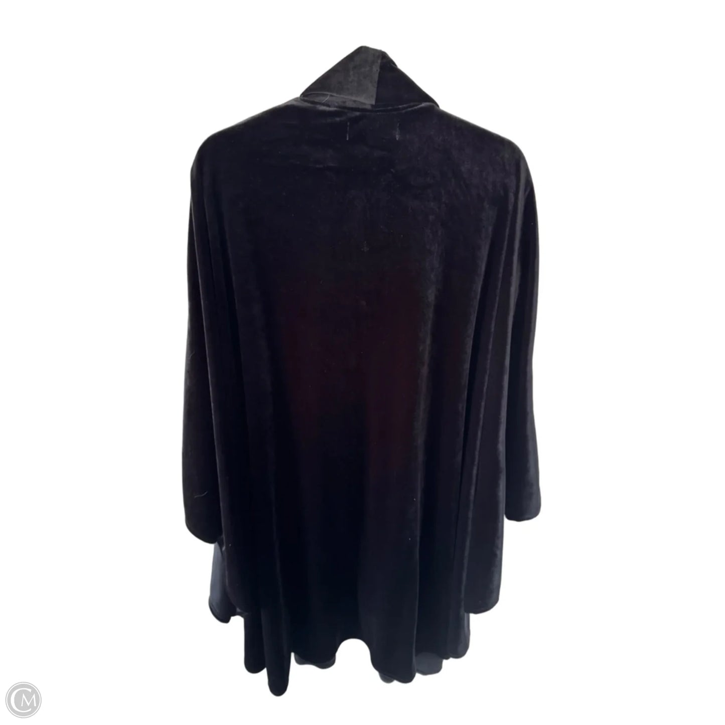 Poncho By Valerie Stevens In Black, Size: Osfm
