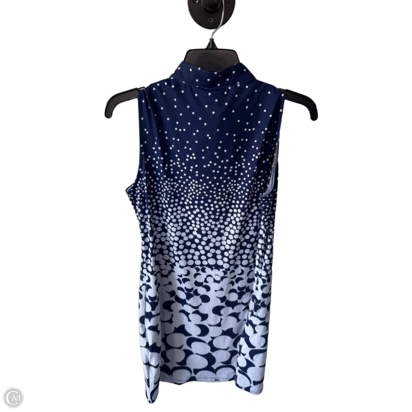 Athletic Dress By Clothes Mentor In Blue & White, Size: M