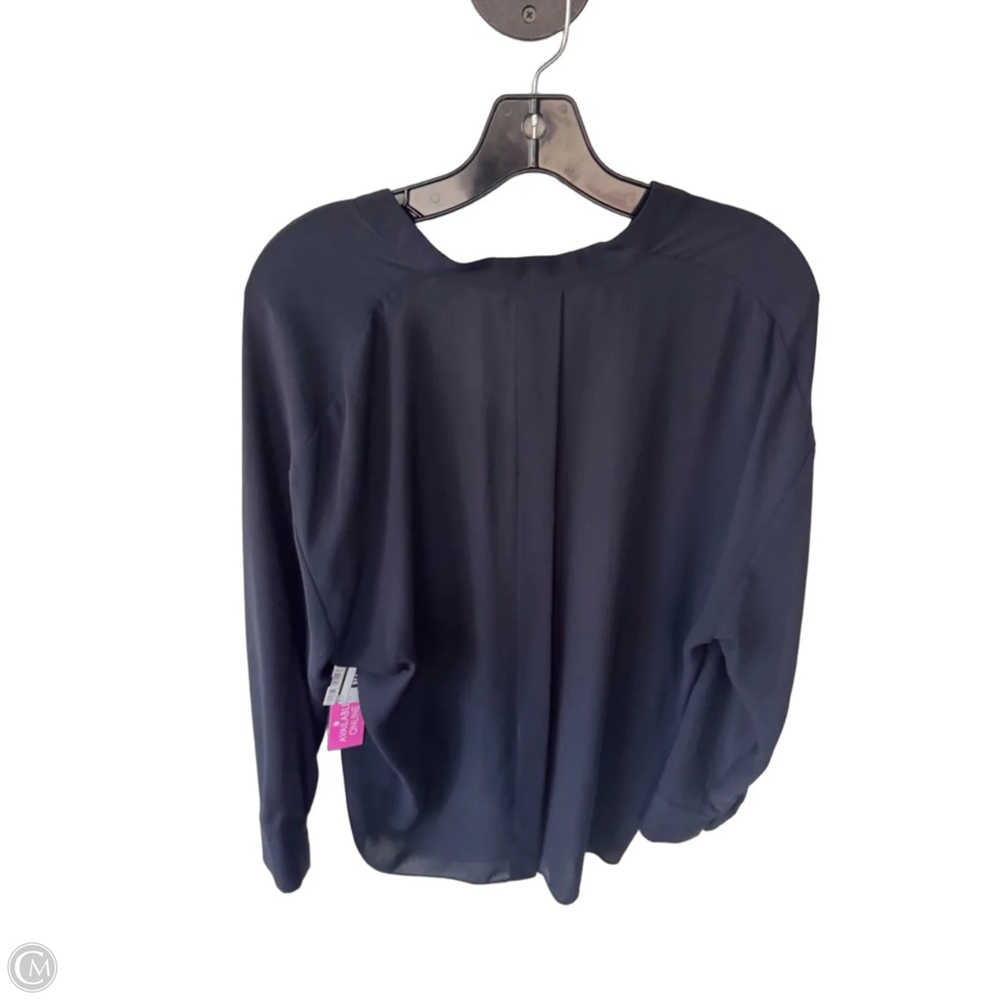 Top Long Sleeve By Vince In Blue, Size: S