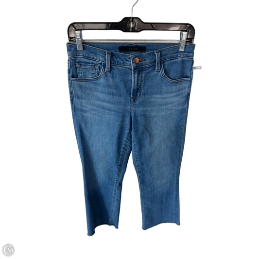 Jeans Straight By J Brand In Blue Denim, Size: 2