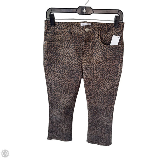 Jeans Boot Cut By Frame In Animal Print, Size: 4