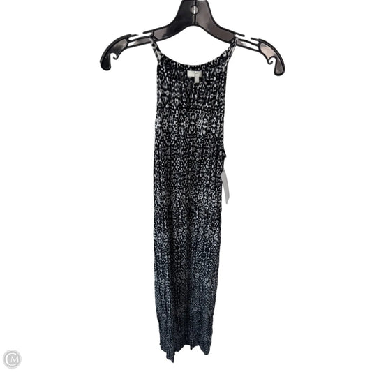Dress Casual Maxi By Joie In Grey & White, Size: S