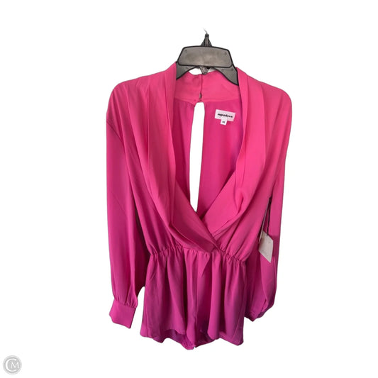 Romper By Superdown In Pink, Size: Xs