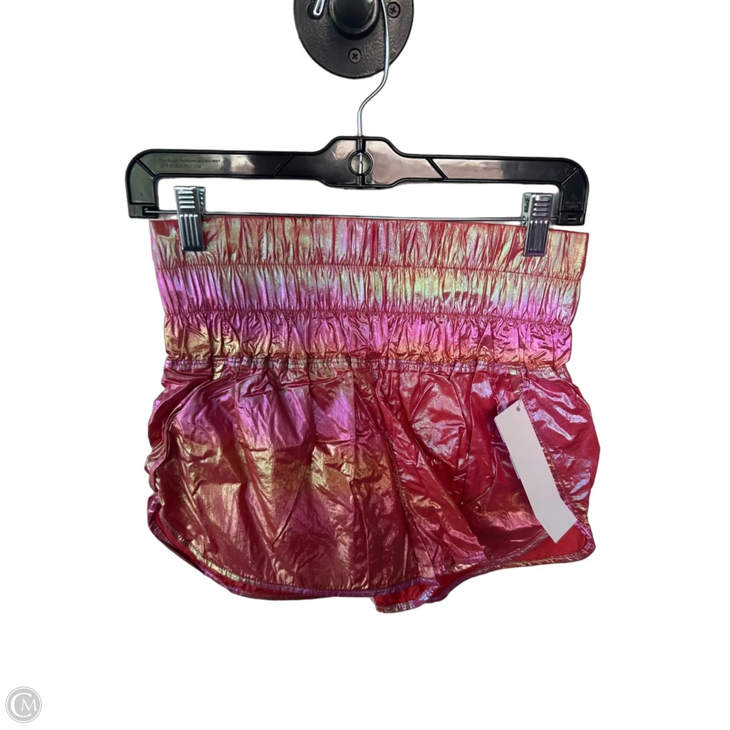 Athletic Shorts By Free People In Orange & Pink, Size: 4