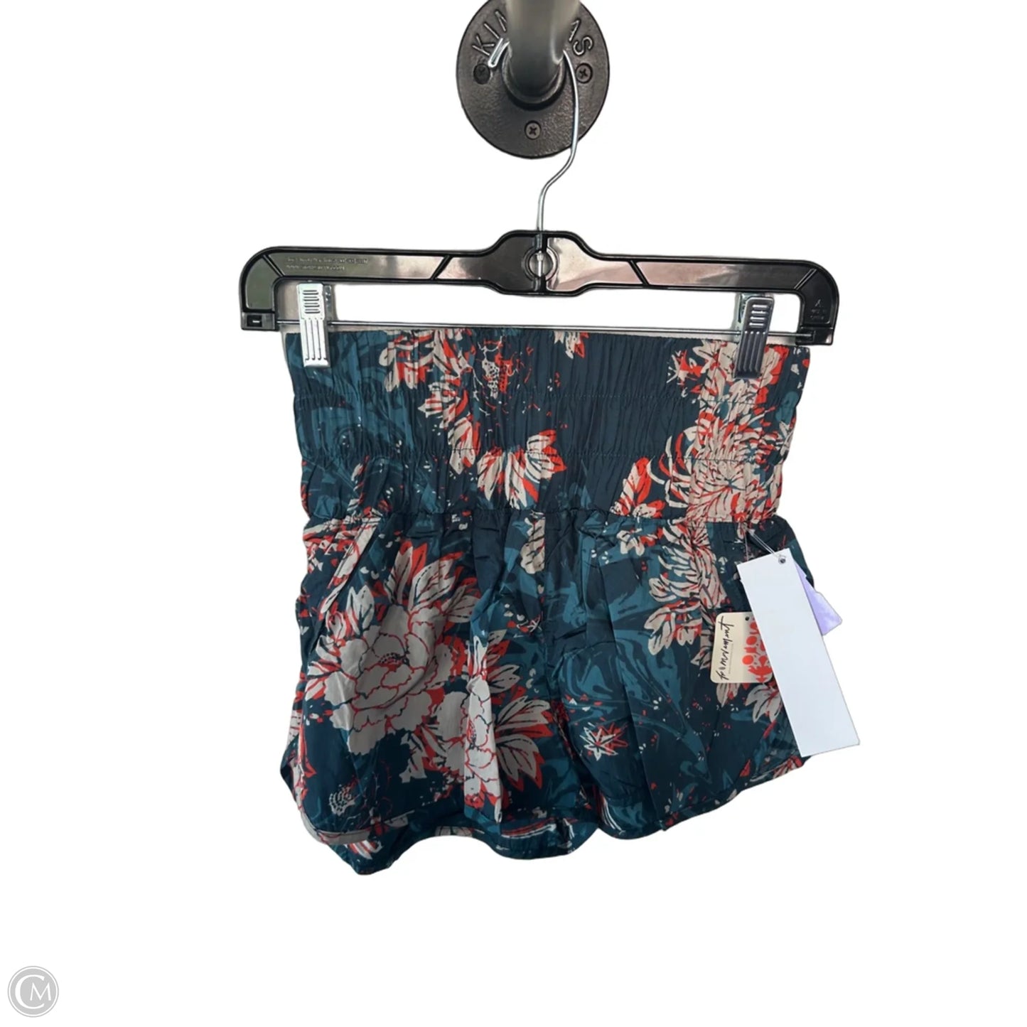 Athletic Shorts By Free People In Green & Orange, Size: 4