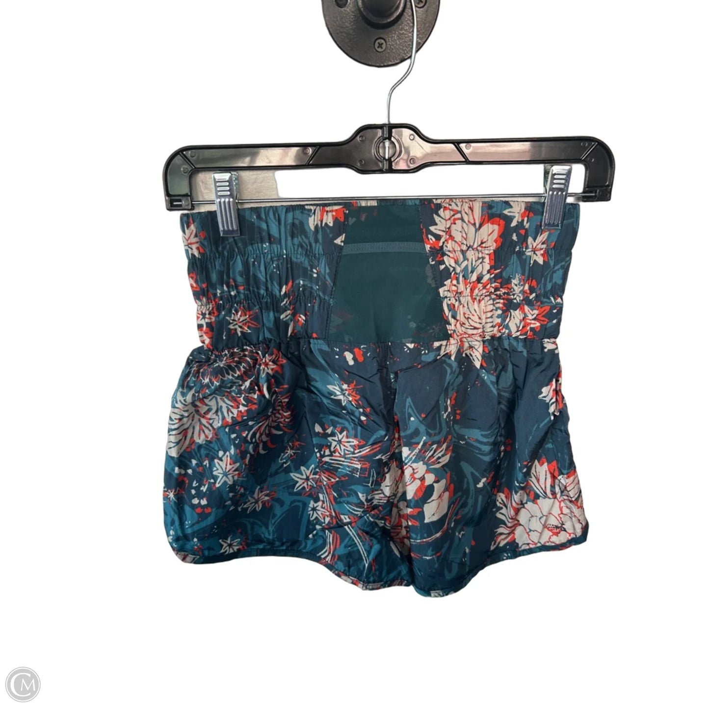 Athletic Shorts By Free People In Green & Orange, Size: 4