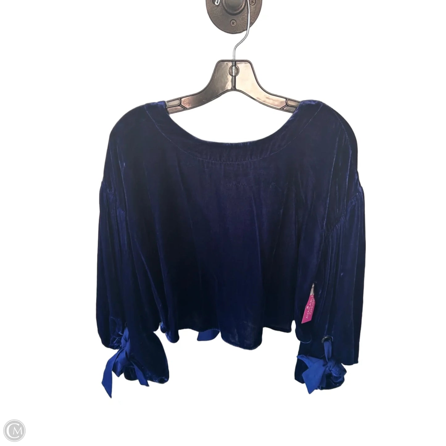 Top Long Sleeve By Free People In Blue, Size: Xs