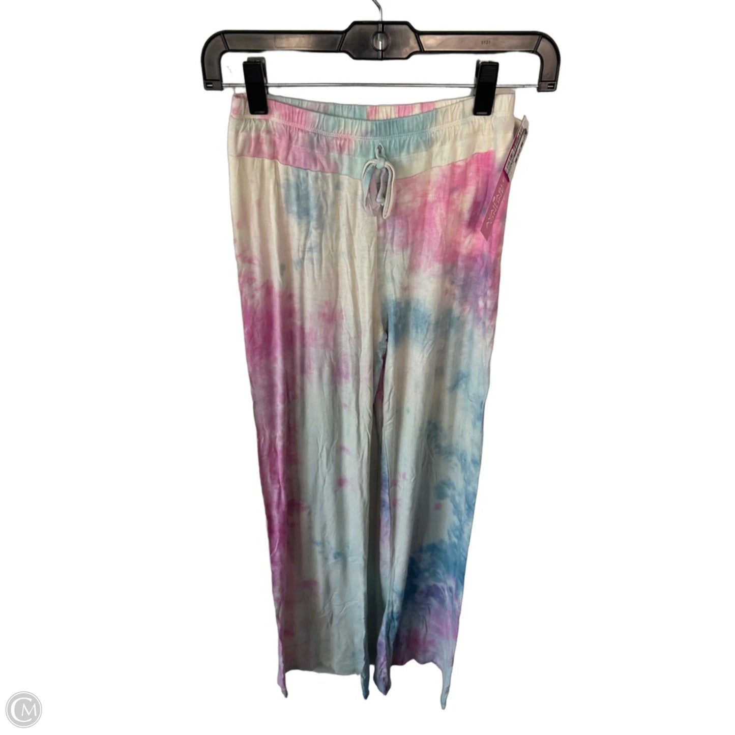 Lounge Set Pants By Beach Riot In Blue & Pink, Size: S