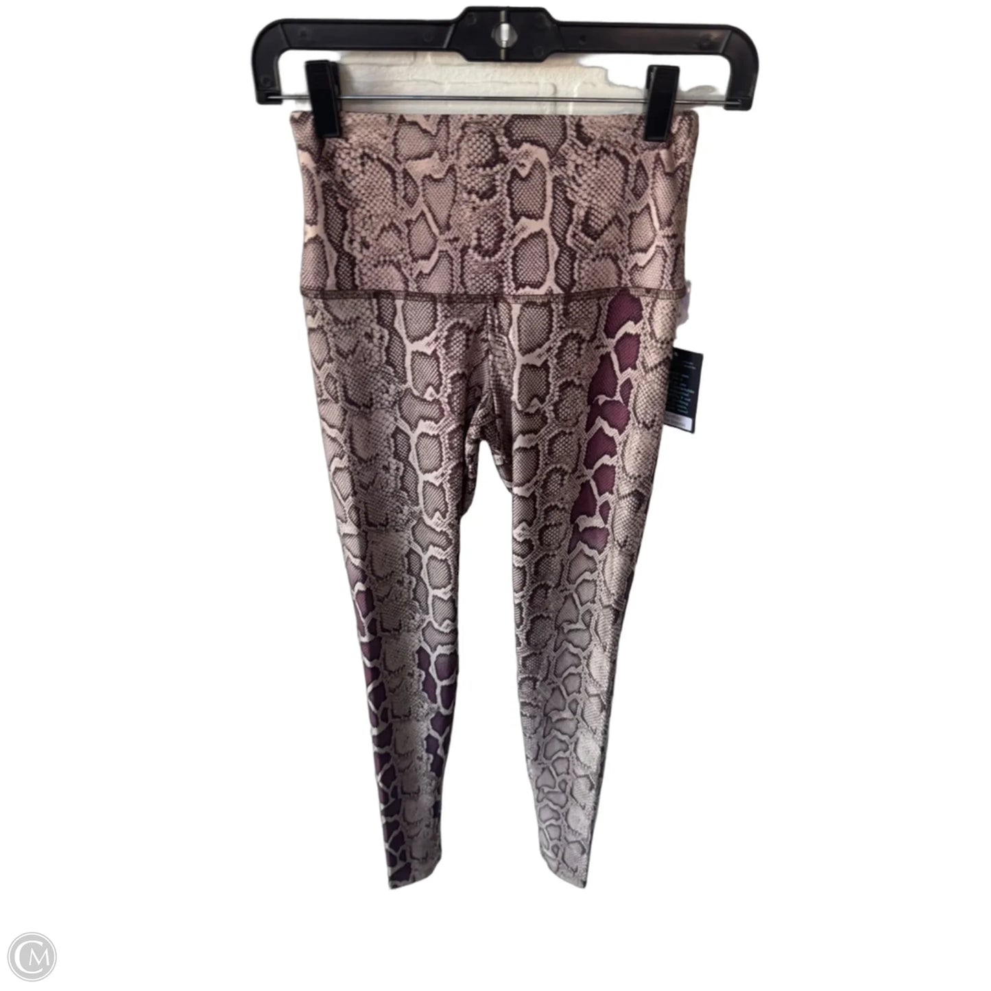 Athletic Leggings By Cmc In Snakeskin Print, Size: Xs
