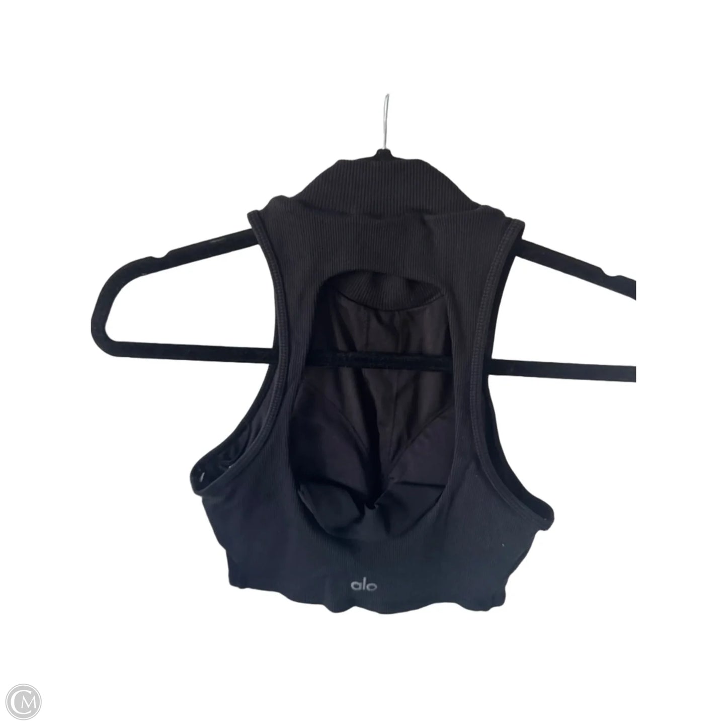 Athletic Bra By Alo In Black, Size: S