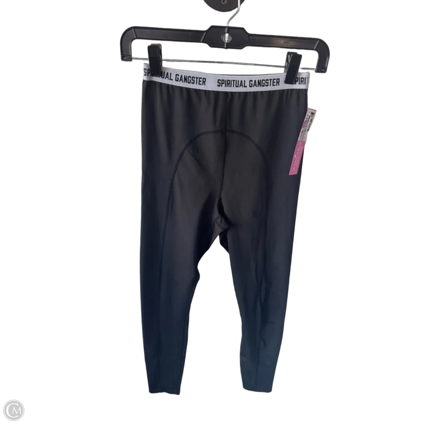 Athletic Leggings By Spiritual Gangster In Black & White, Size: 4