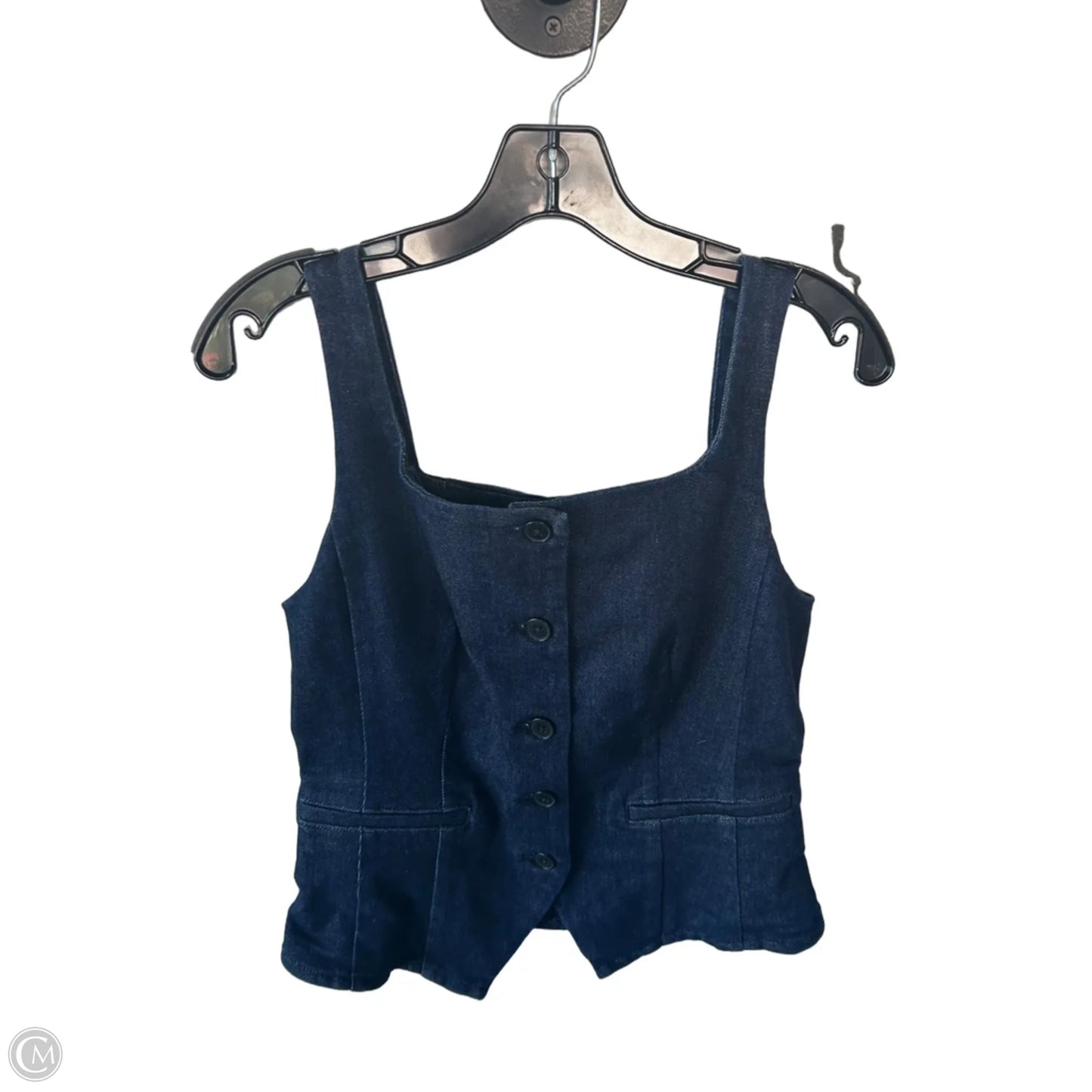 Vest Other By Spanx In Blue Denim, Size: S