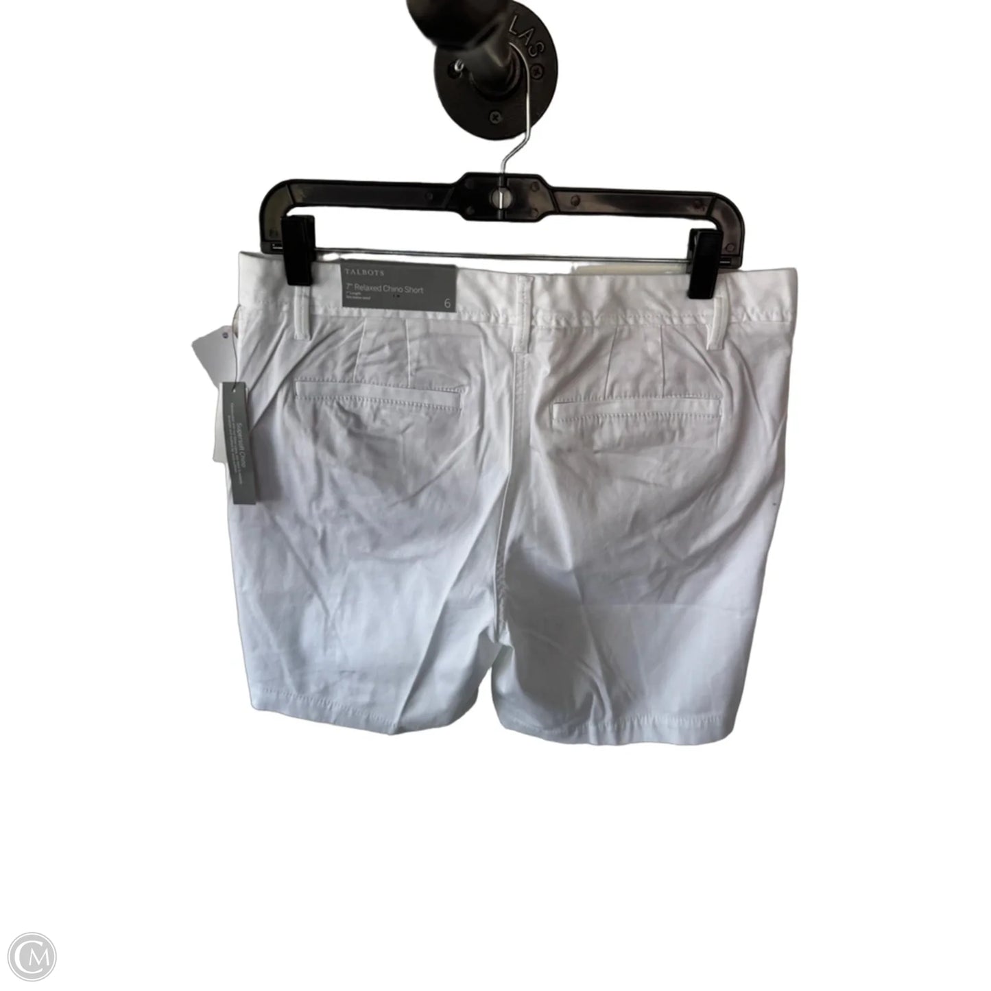 Shorts By Talbots In White Denim, Size: 6