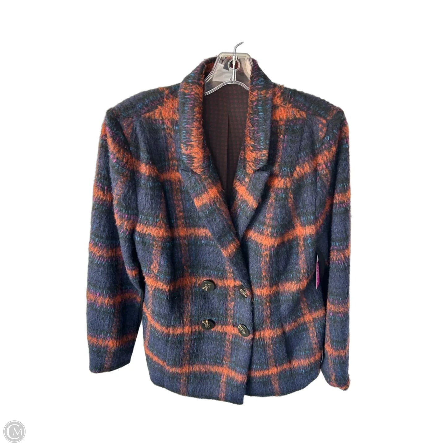Blazer By Cabi In Blue & Orange, Size: L