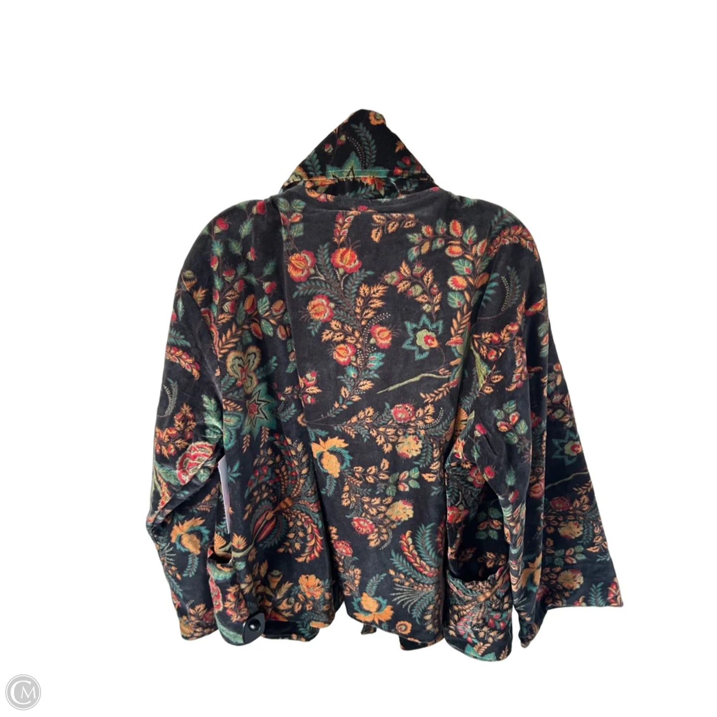 Blazer By Cmc In Black & Orange, Size: L