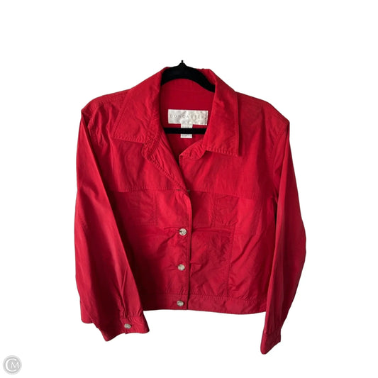 Jacket Other By Doncaster In Red, Size: L