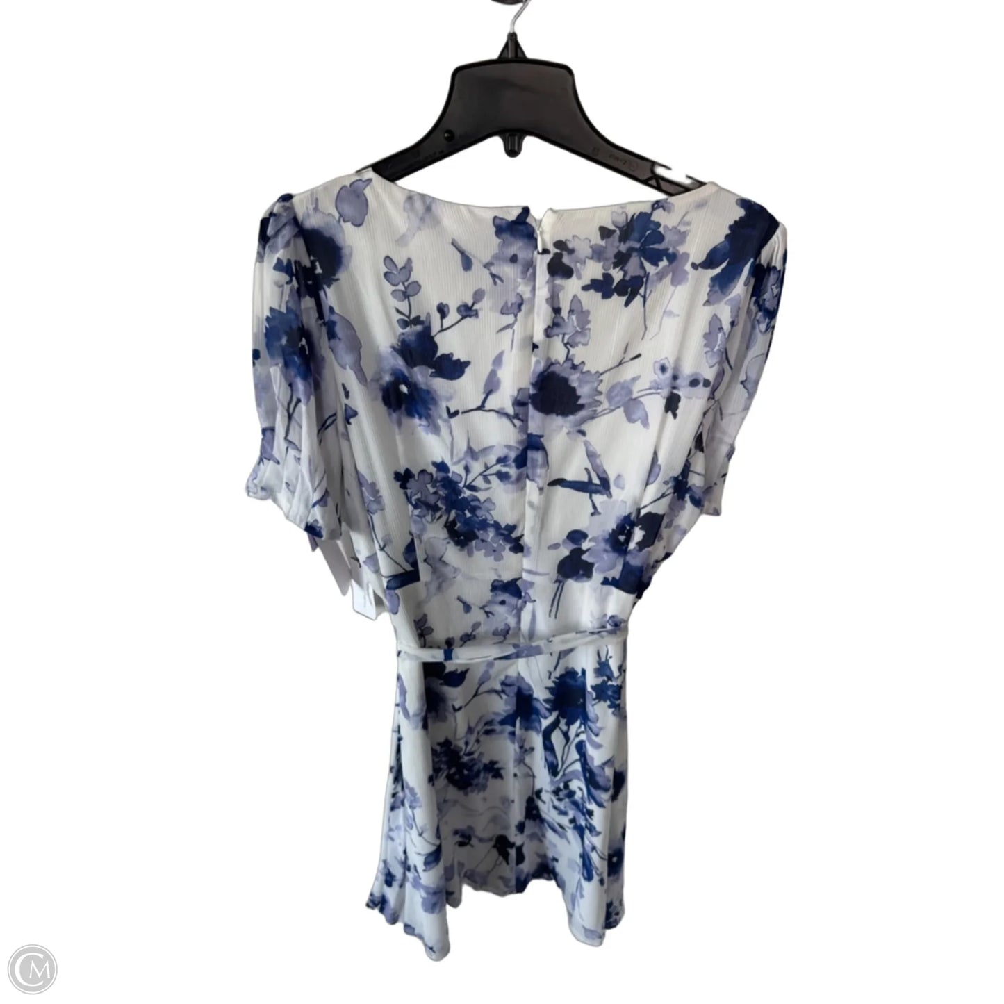 Dress Party Short By Dkny In Blue & White, Size: Xl