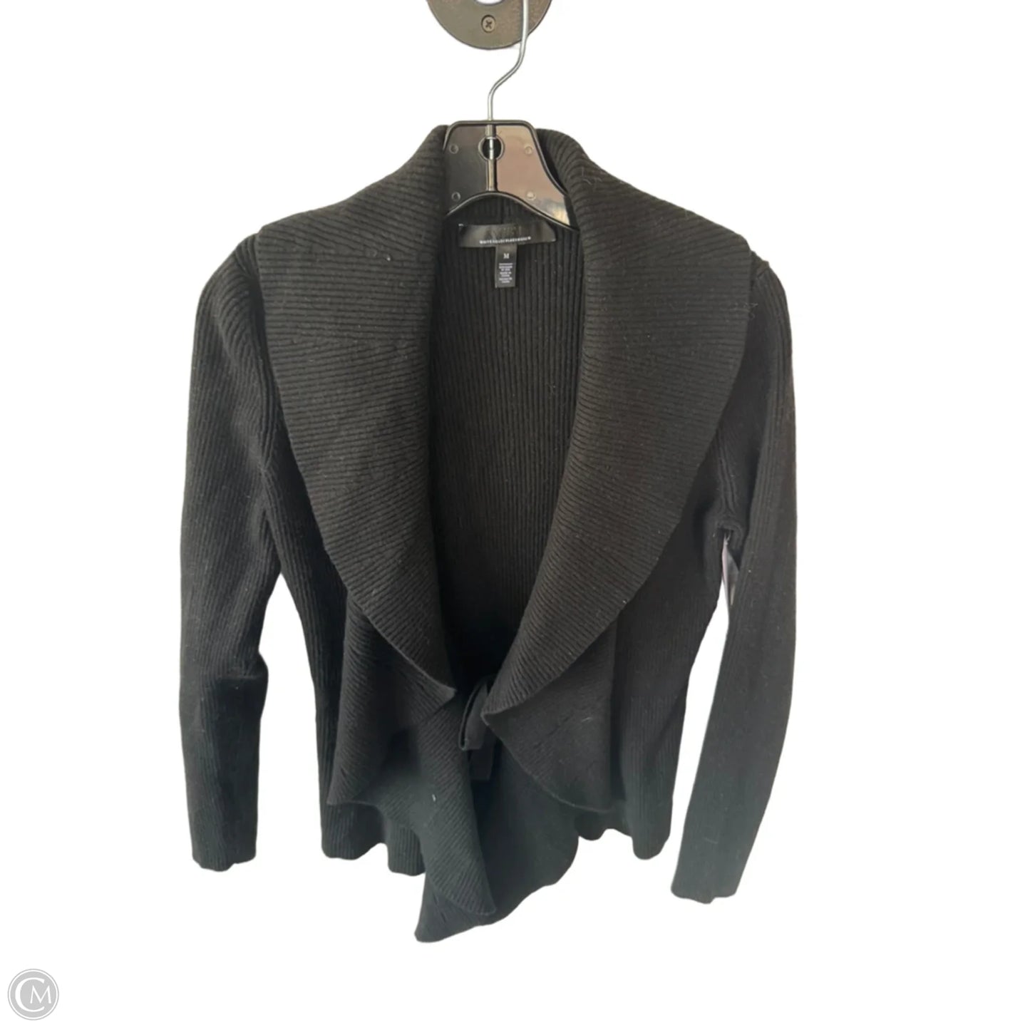 Sweater Cardigan By White House Black Market In Black, Size: M