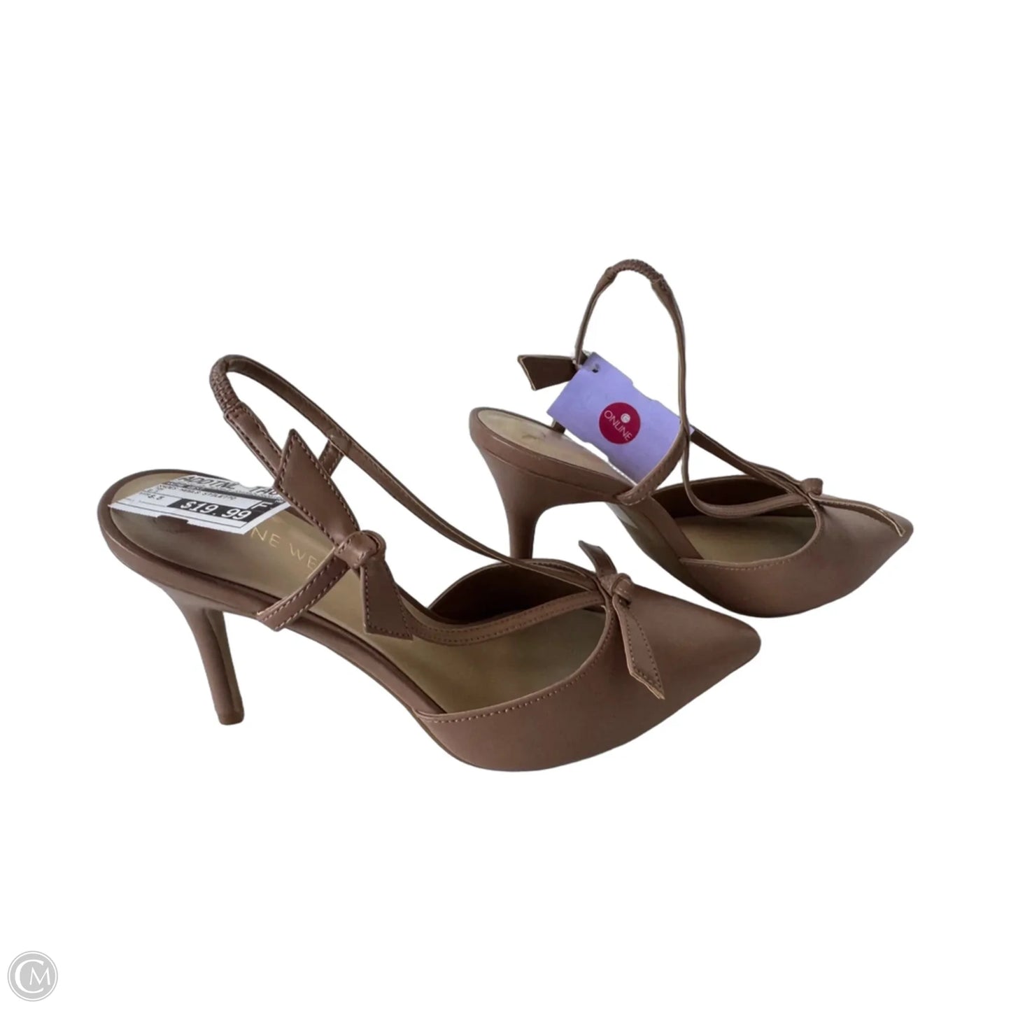 Shoes Heels Stiletto By Nine West In Tan, Size: 8.5
