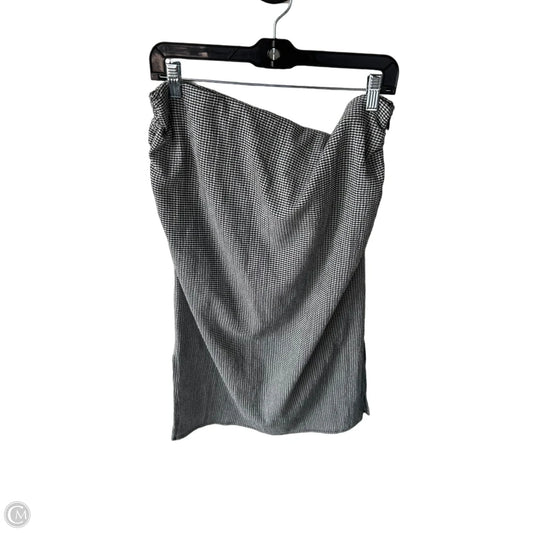 Skirt Midi By Halogen In Black & White, Size: 12
