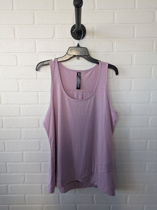 Athletic Tank Top By Yogalicious  Size: Xl