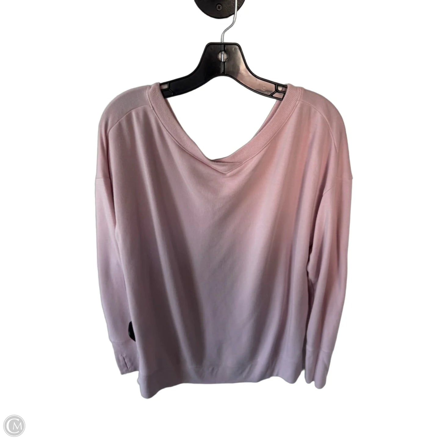 Athletic Sweatshirt Crewneck By Athleta In Pink, Size: M