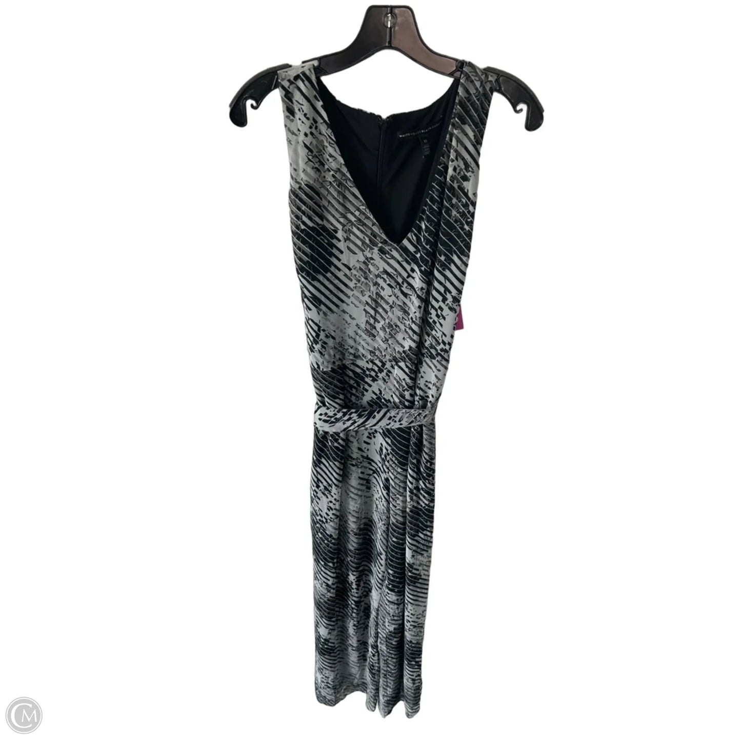 Jumpsuit By White House Black Market In Black & Grey, Size: L