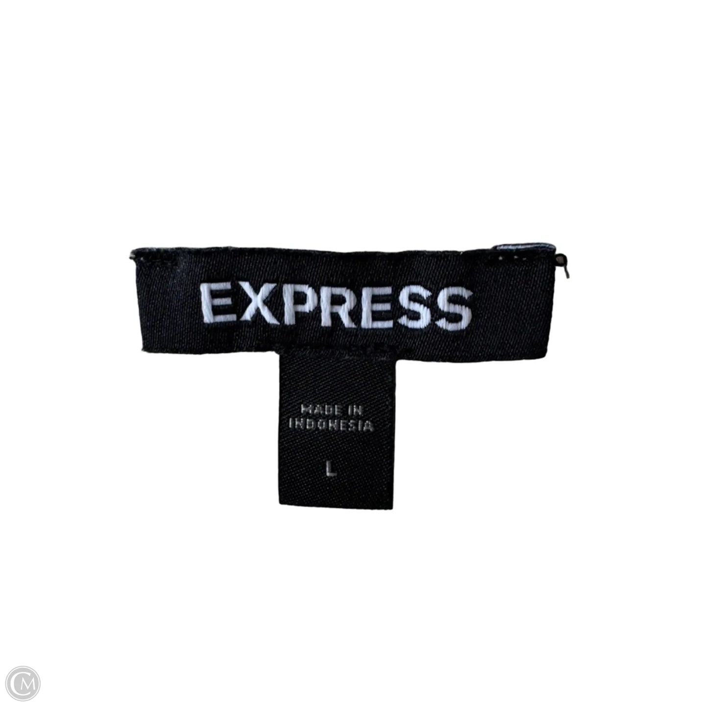 Top Sleeveless By Express In Cream, Size: L
