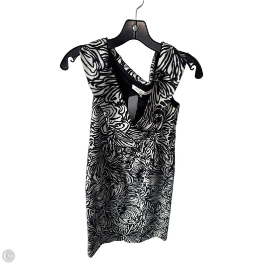 Dress Work By Evan-picone In Black & White, Size: S