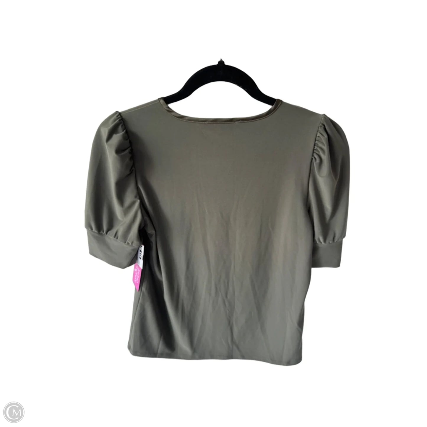 Top Short Sleeve By White House Black Market In Green, Size: Xxs