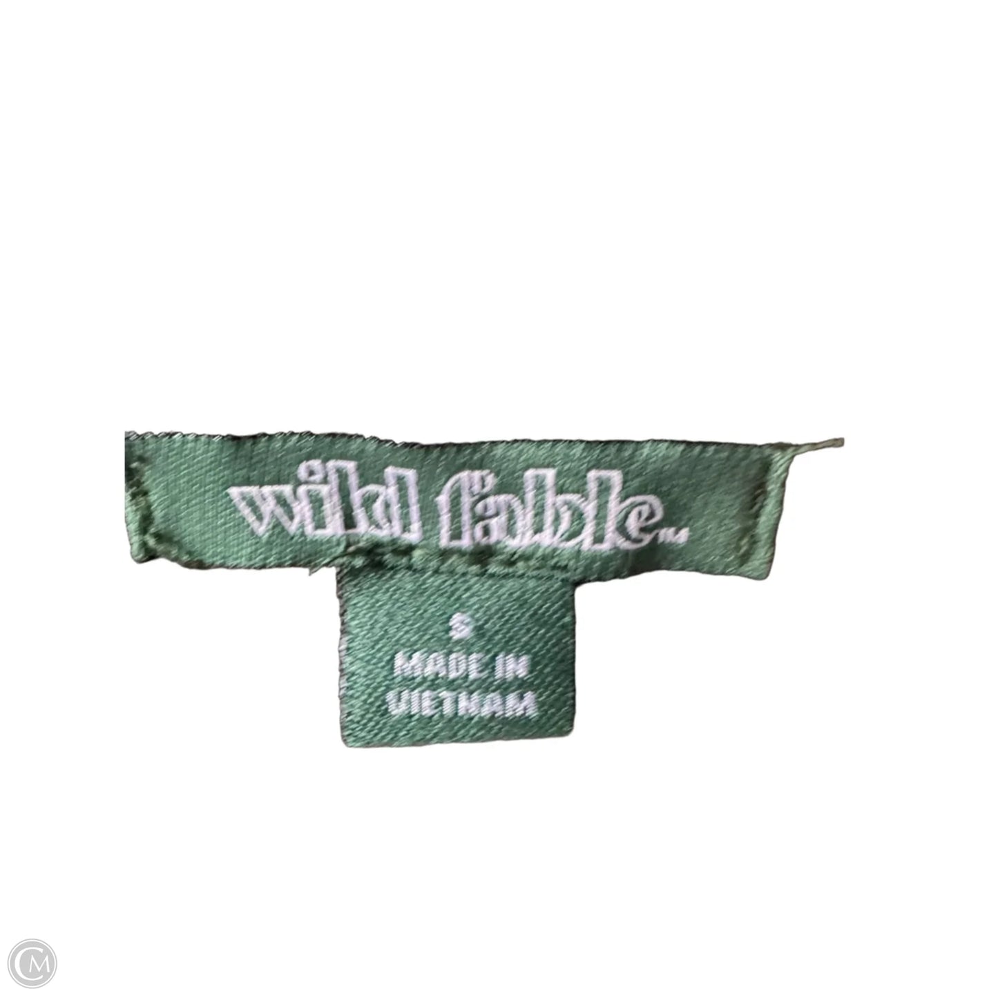 Top Long Sleeve Basic By Wild Fable In Brown, Size: S