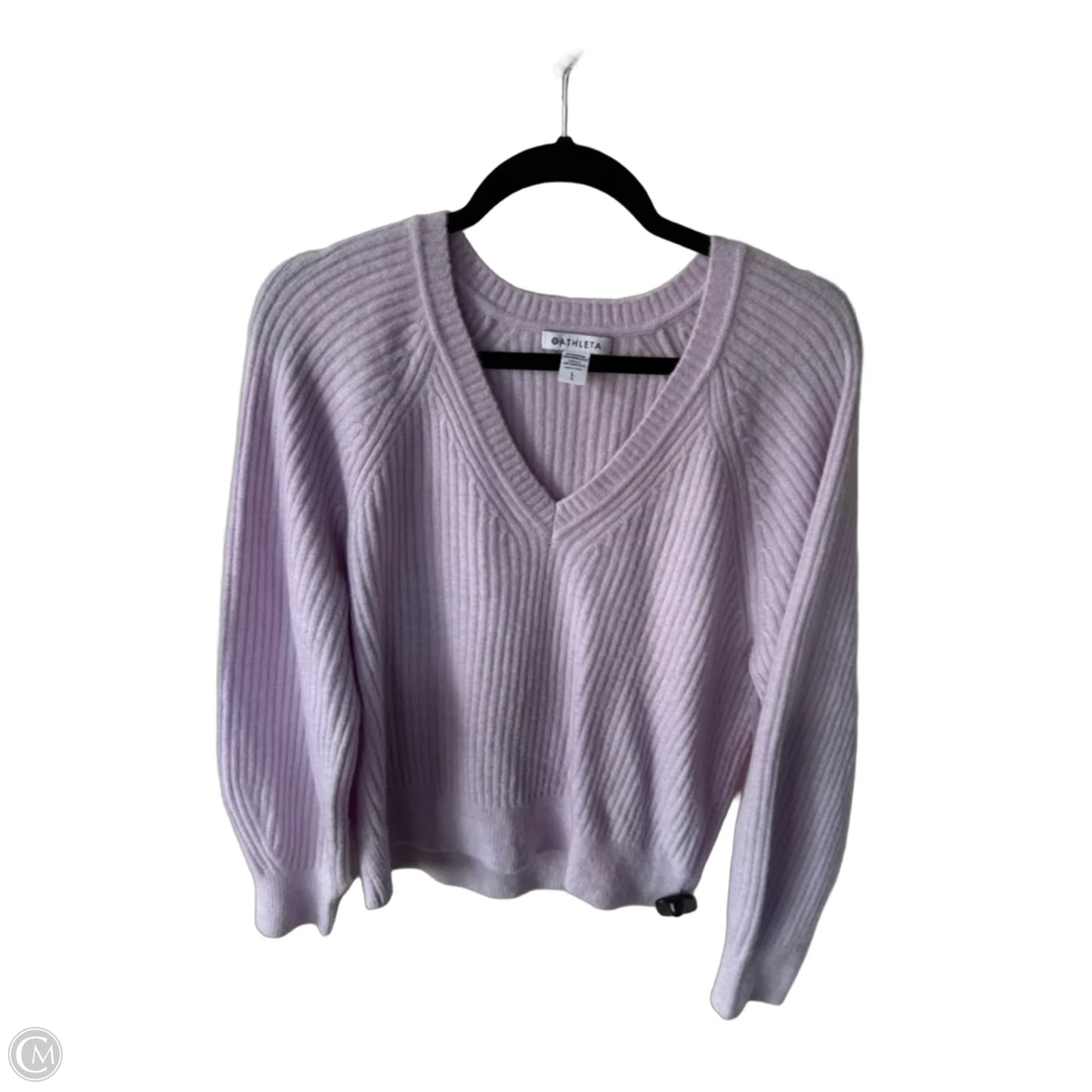 Sweater By Athleta In Purple, Size: L