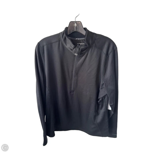 Athletic Top Long Sleeve Collar By Clothes Mentor In Black, Size: Xl