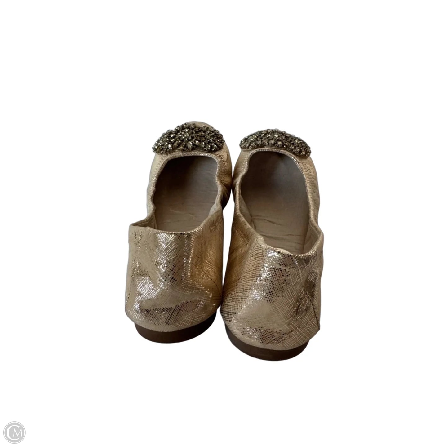 Shoes Flats By Antonio Melani In Gold, Size: 8.5