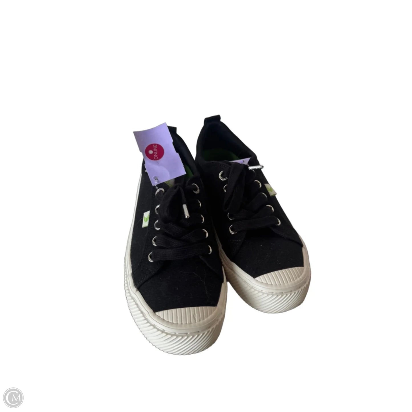 Shoes Sneakers By Cariuma In Black & White, Size: 6.5