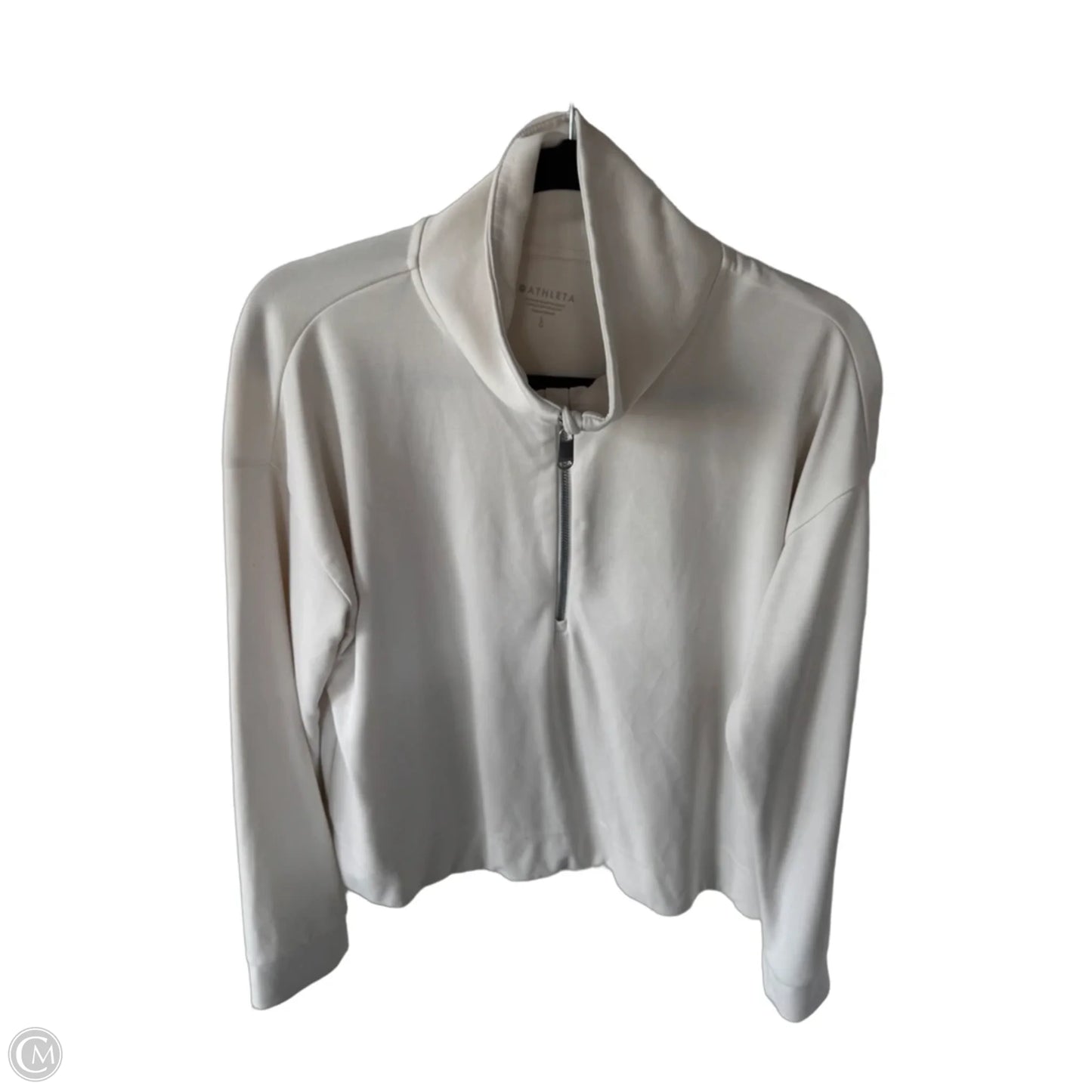 Athletic Sweatshirt Collar By Athleta In Tan, Size: L