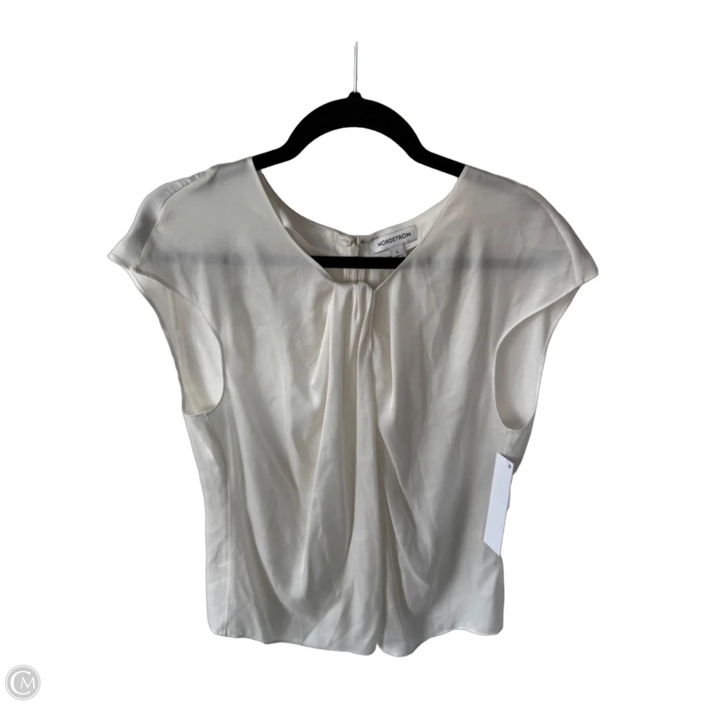 Top Sleeveless By Nordstrom In White, Size: L