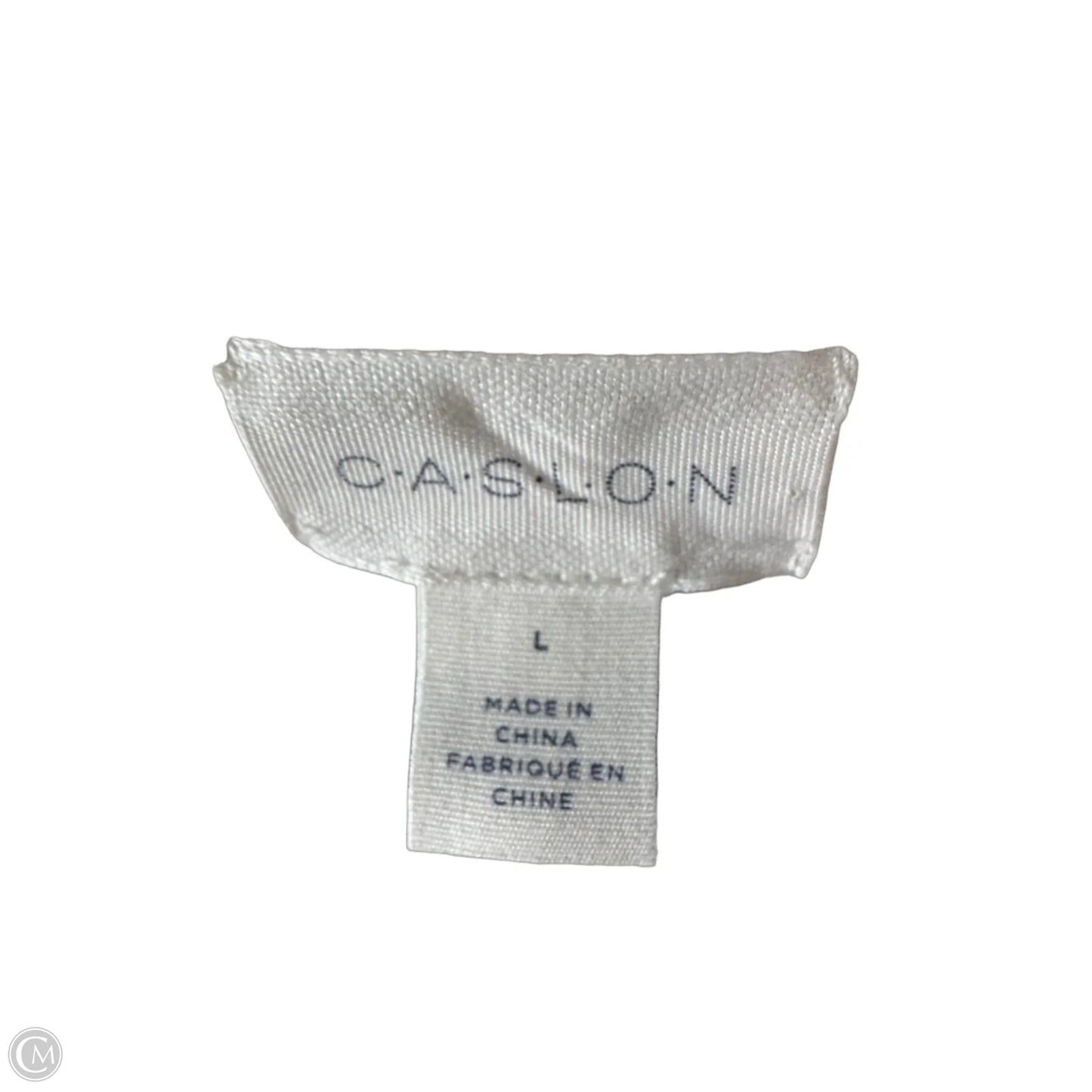 Sweater By Caslon In Black & White, Size: L