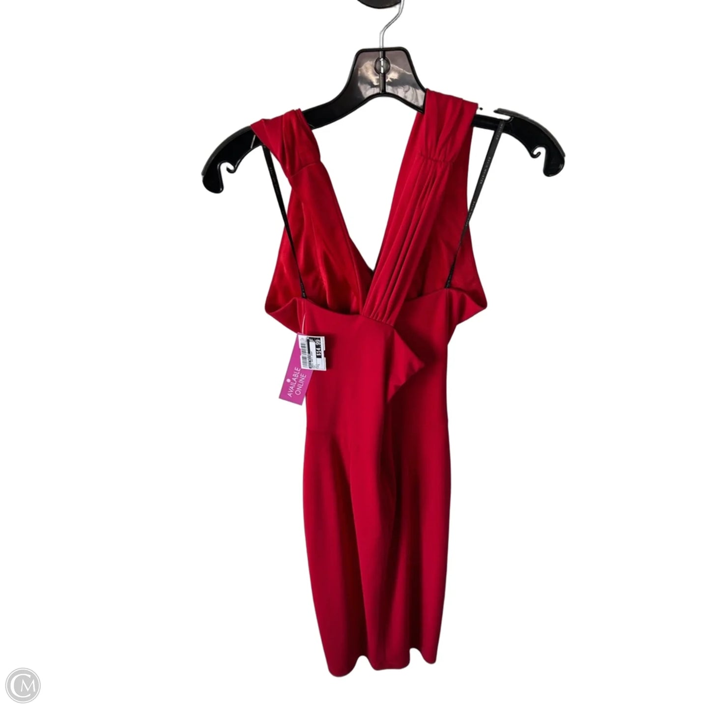 Dress Party Short By David Meister In Red, Size: S