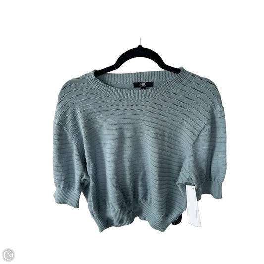Sweater Designer By Frye In Blue, Size: L