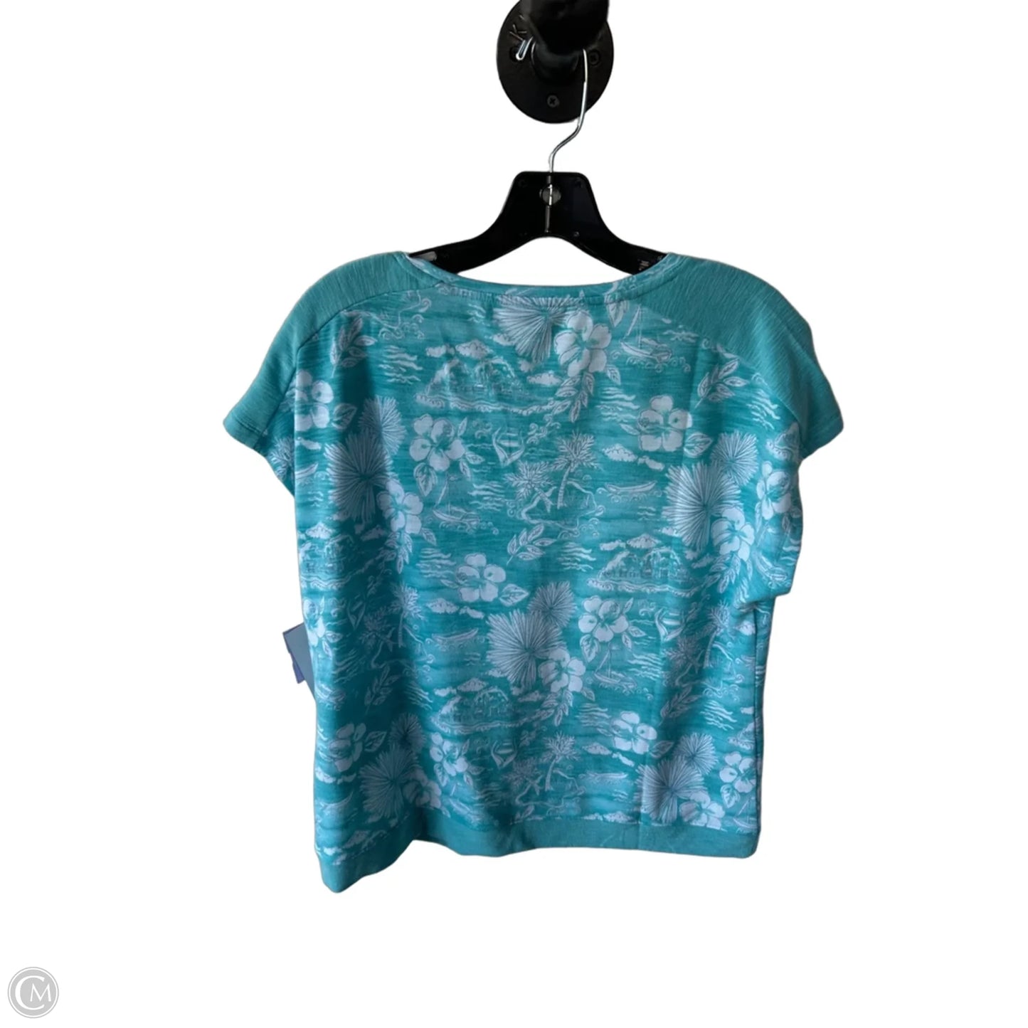 Pajamas 2pc By Chicos In Blue & White, Size: M