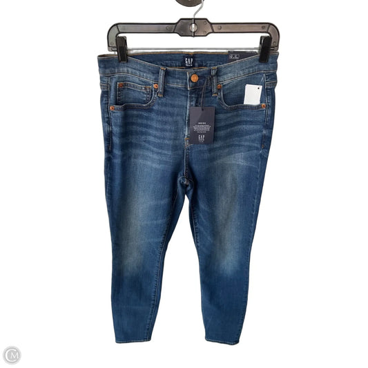 Jeans Skinny By Gap In Blue Denim, Size: 2