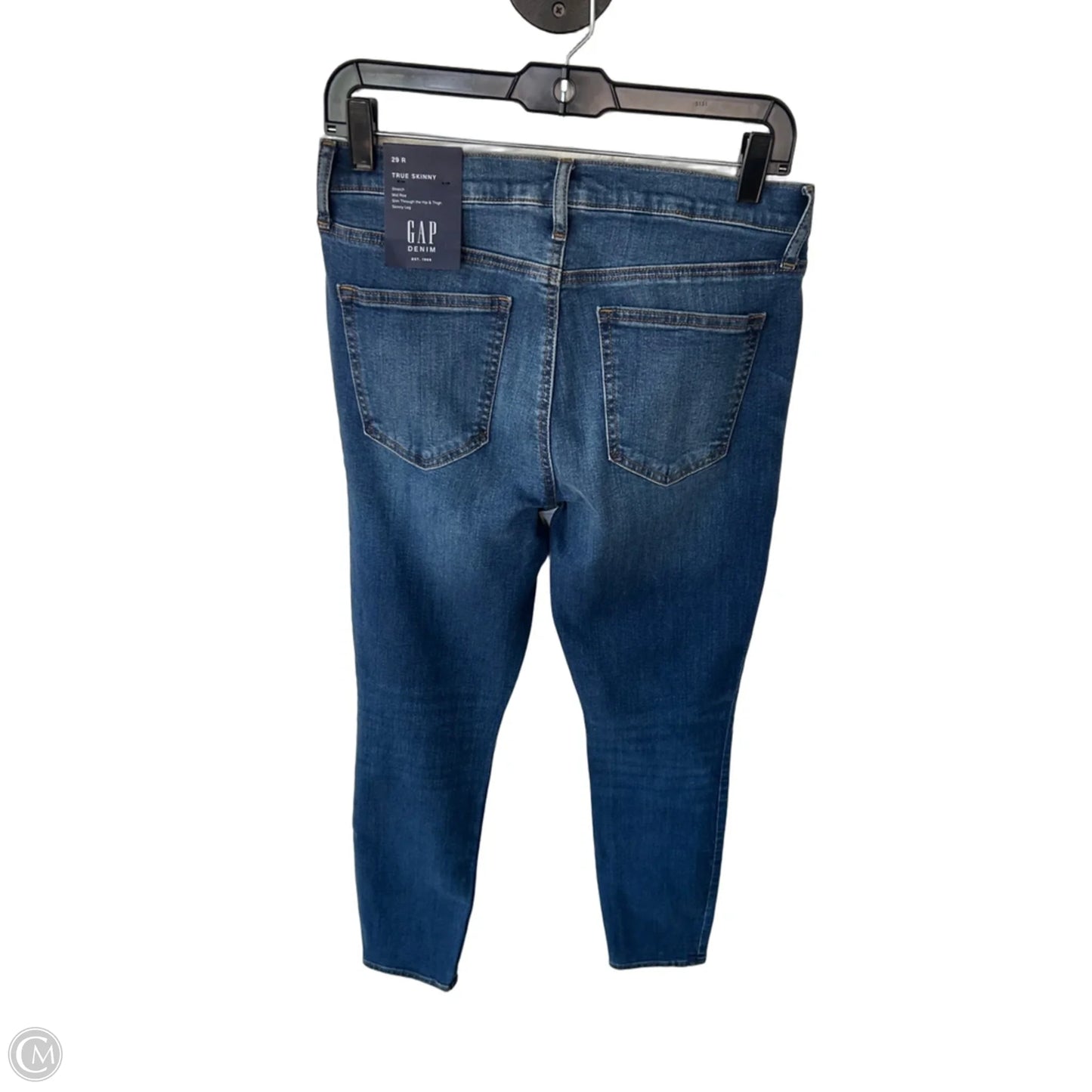 Jeans Skinny By Gap In Blue Denim, Size: 2