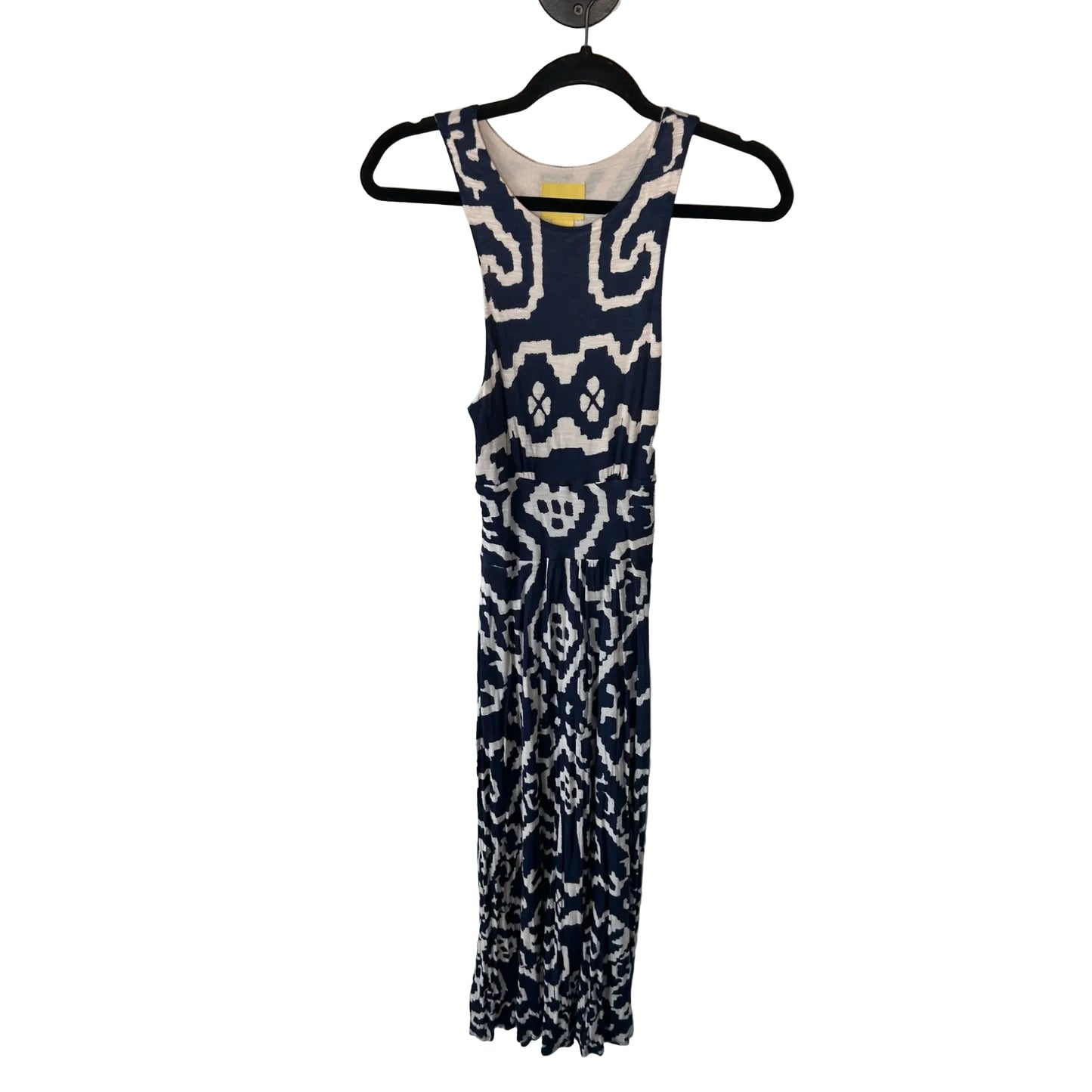 Dress Casual Maxi By Maeve In Blue & Tan, Size: Xs
